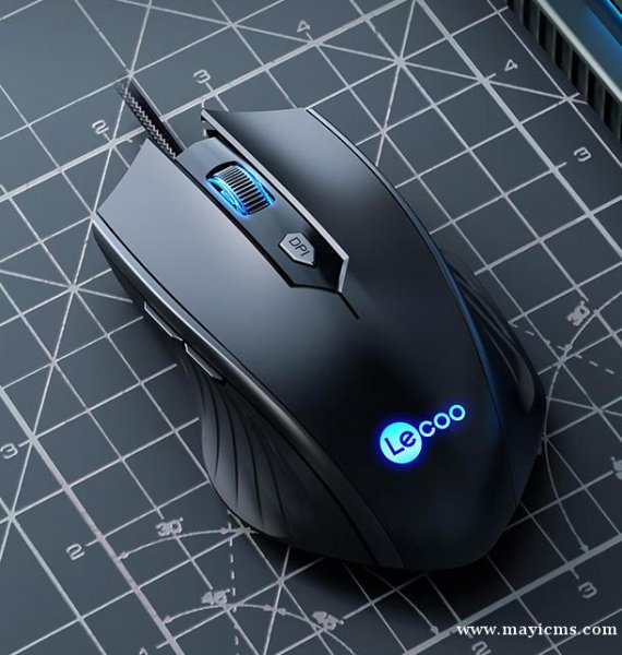 联想（Lenovo）来酷有线鼠标 USB接口游戏办公鼠标